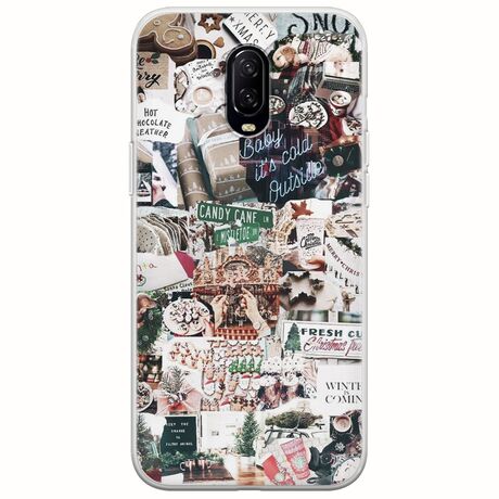 Baby Its Cold Outside OnePlus 6T Flexible TPU (Διάφανη Σιλικόνη)