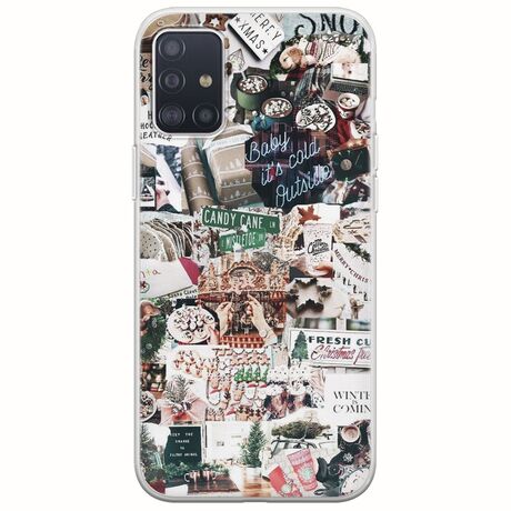 Baby Its Cold Outside Samsung Galaxy A71 Flexible TPU (Διάφανη Σιλικόνη)