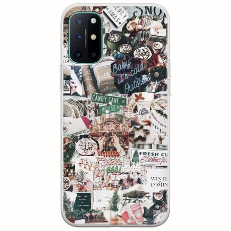 Baby Its Cold Outside OnePlus 8 Flexible TPU (Διάφανη Σιλικόνη)