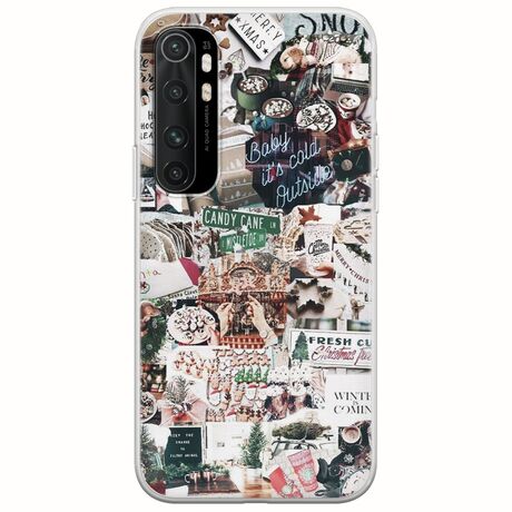 Baby Its Cold Outside Xiaomi Mi Note 10 Lite Flexible TPU (Διάφανη Σιλικόνη)