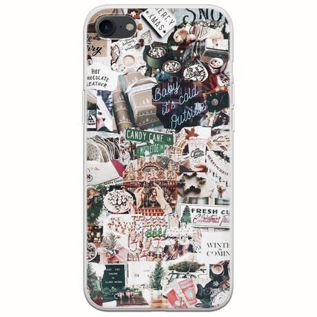 Baby Its Cold Outside iPhone SE 2020 Flexible TPU (Διάφανη Σιλικόνη)