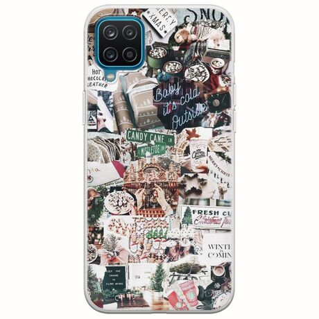 Baby Its Cold Outside Samsung Galaxy A12 Flexible TPU (Διάφανη Σιλικόνη)