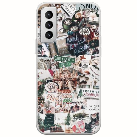 Baby Its Cold Outside Samsung Galaxy S21 Plus Flexible TPU (Διάφανη Σιλικόνη)