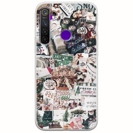 Baby Its Cold Outside Realme 5 Pro Flexible TPU (Διάφανη Σιλικόνη)