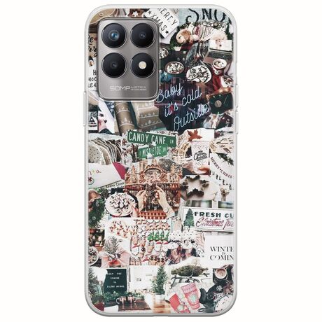 Baby Its Cold Outside Realme 8i Flexible TPU (Διάφανη Σιλικόνη)