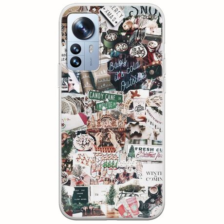 Baby Its Cold Outside Xiaomi 12 Pro Flexible TPU (Διάφανη Σιλικόνη)