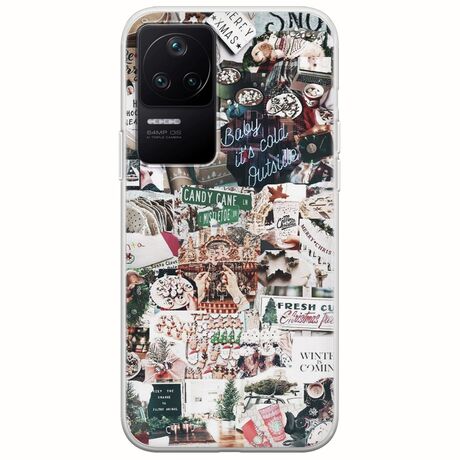 Baby Its Cold Outside Xiaomi Poco F4 5G Flexible TPU (Διάφανη Σιλικόνη)