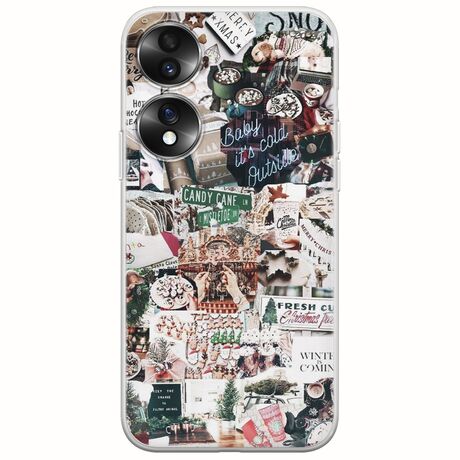 Baby Its Cold Outside Honor 70 5G Flexible TPU (Διάφανη Σιλικόνη)