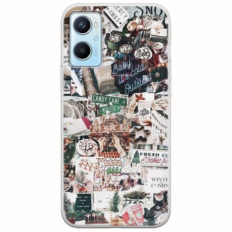 Baby Its Cold Outside Oppo A96 4G Flexible TPU (Διάφανη Σιλικόνη)