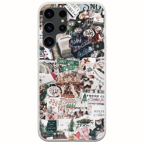Baby Its Cold Outside Samsung Galaxy S23 Ultra 5G Flexible TPU (Διάφανη Σιλικόνη)