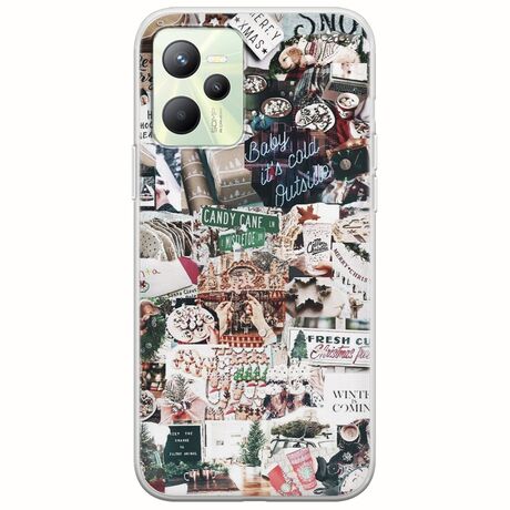 Baby Its Cold Outside Realme Narzo 50A Prime Flexible TPU (Διάφανη Σιλικόνη)