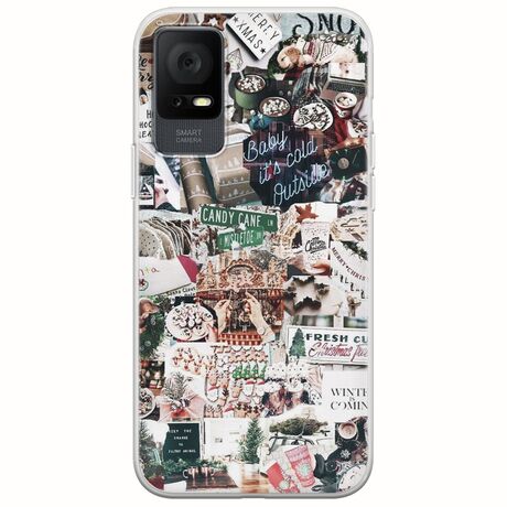 Baby Its Cold Outside TCL 406 Flexible TPU (Διάφανη Σιλικόνη)