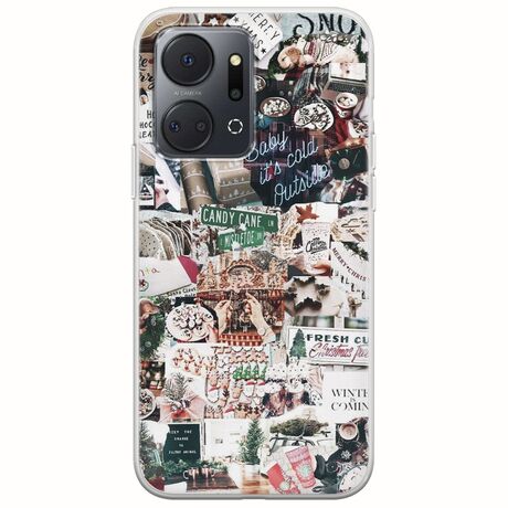 Baby Its Cold Outside Honor X7a Flexible TPU (Διάφανη Σιλικόνη)