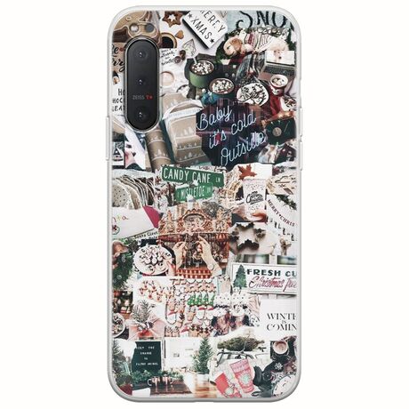 Baby Its Cold Outside Sony Xperia 5 Flexible TPU (Διάφανη Σιλικόνη)