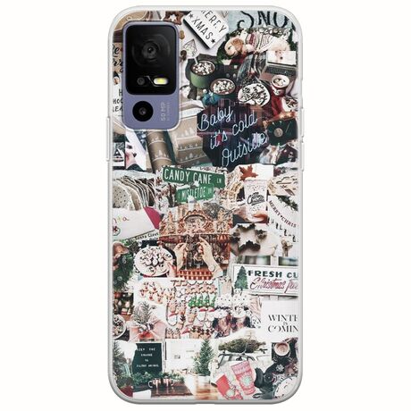 Baby Its Cold Outside TCL 40R 5G Flexible TPU (Διάφανη Σιλικόνη)