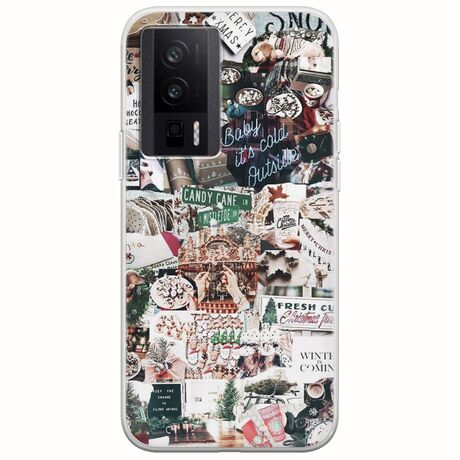 Baby Its Cold Outside Xiaomi Poco F5 Pro 5G Flexible TPU (Διάφανη Σιλικόνη)