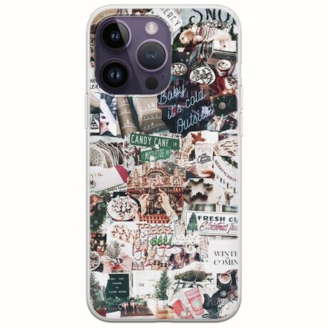 Baby Its Cold Outside iPhone 15 Pro Flexible TPU (Διάφανη Σιλικόνη)
