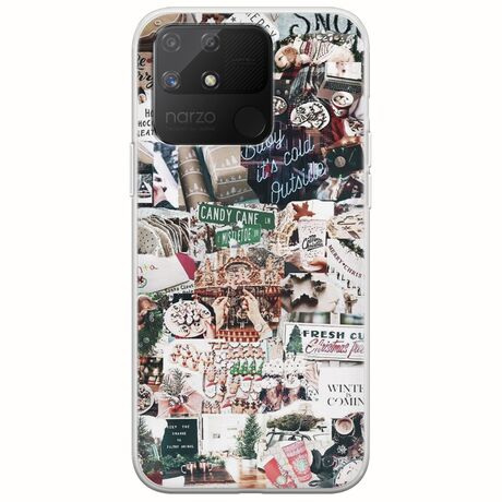 Baby Its Cold Outside Realme Narzo 50A Flexible TPU (Διάφανη Σιλικόνη)