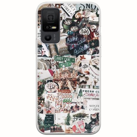 Baby Its Cold Outside TCL 40 NXTPAPER 5G Flexible TPU (Διάφανη Σιλικόνη)