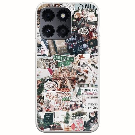 Baby Its Cold Outside Honor X8b Flexible TPU (Διάφανη Σιλικόνη)