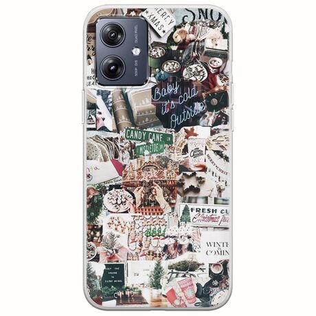 Baby Its Cold Outside Motorola Moto G54 5G Flexible TPU (Διάφανη Σιλικόνη)