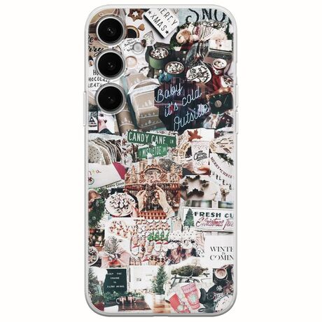 Baby Its Cold Outside Samsung Galaxy S24 FE 5G Flexible TPU (Διάφανη Σιλικόνη)