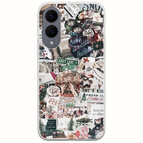 Baby Its Cold Outside Samsung Galaxy S25 Edge 5G Flexible TPU (Διάφανη Σιλικόνη)