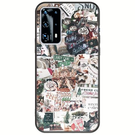 Baby Its Cold Outside Huawei P40 Black TPU (Μαύρη Σιλικόνη)