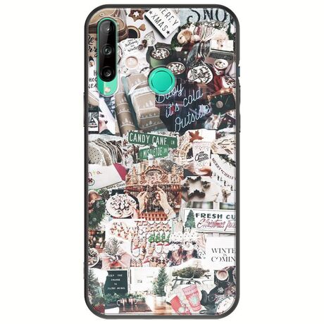 Baby Its Cold Outside Huawei P40 Lite E Black TPU (Μαύρη Σιλικόνη)