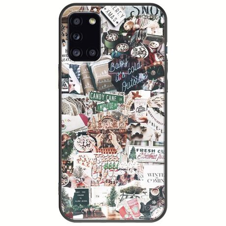 Baby Its Cold Outside Samsung Galaxy A31 Black TPU (Μαύρη Σιλικόνη)