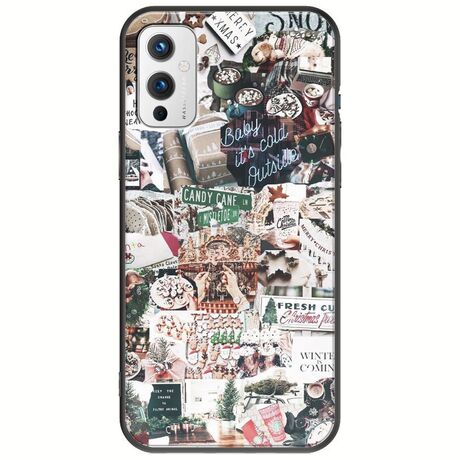Baby Its Cold Outside OnePlus 9 Black TPU (Μαύρη Σιλικόνη)