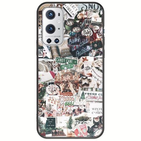 Baby Its Cold Outside OnePlus 9 Pro Black TPU (Μαύρη Σιλικόνη)