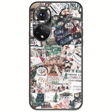 Baby Its Cold Outside Huawei Honor 50 Black TPU (Μαύρη Σιλικόνη)