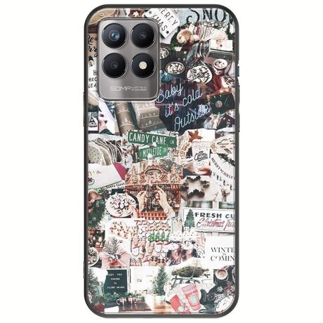 Baby Its Cold Outside Realme 8i Black TPU (Μαύρη Σιλικόνη)