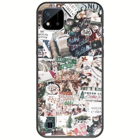 Baby Its Cold Outside Realme C11 2021 Black TPU (Μαύρη Σιλικόνη)