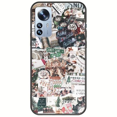 Baby Its Cold Outside Xiaomi 12 Pro Black TPU (Μαύρη Σιλικόνη)