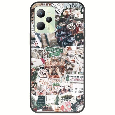 Baby Its Cold Outside Realme C35 Black TPU (Μαύρη Σιλικόνη)