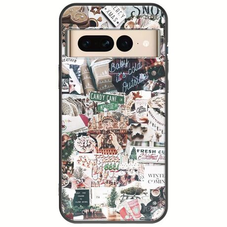 Baby Its Cold Outside Google Pixel 7 Pro 5G Black TPU (Μαύρη Σιλικόνη)