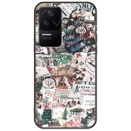 Baby Its Cold Outside Xiaomi Poco F4 5G Black TPU (Μαύρη Σιλικόνη)