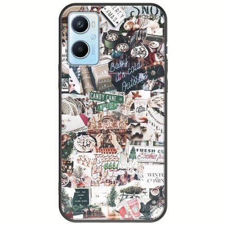 Baby Its Cold Outside Oppo A96 4G Black TPU (Μαύρη Σιλικόνη)