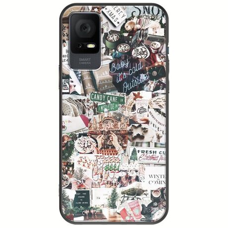 Baby Its Cold Outside TCL 405 Black TPU (Μαύρη Σιλικόνη)