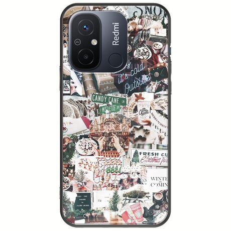 Baby Its Cold Outside Xiaomi Redmi 12C Black TPU (Μαύρη Σιλικόνη)