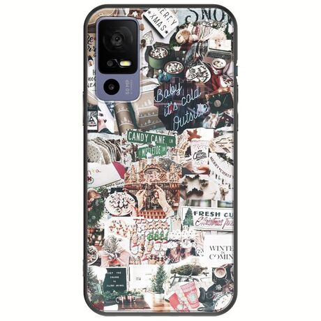 Baby Its Cold Outside TCL 40R 5G Black TPU (Μαύρη Σιλικόνη)