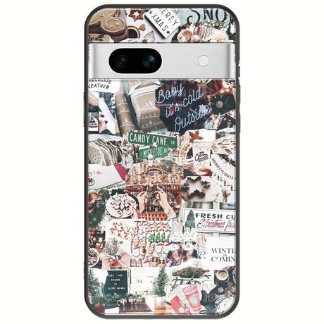 Baby Its Cold Outside Google Pixel 7a 5G Black TPU (Μαύρη Σιλικόνη)