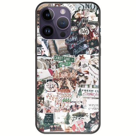 Baby Its Cold Outside iPhone 15 Pro Black TPU (Μαύρη Σιλικόνη)
