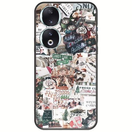 Baby Its Cold Outside Honor 90 5G Black TPU (Μαύρη Σιλικόνη)