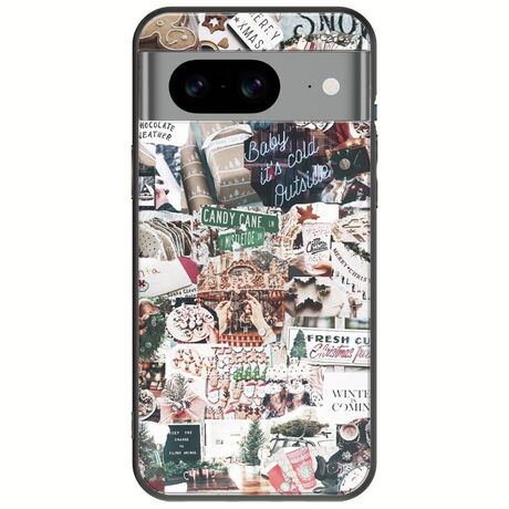 Baby Its Cold Outside Google Pixel 8 5G Black TPU (Μαύρη Σιλικόνη)