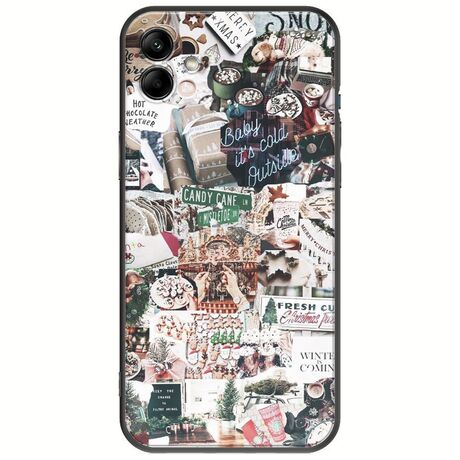 Baby Its Cold Outside Samsung Galaxy F04 Black TPU (Μαύρη Σιλικόνη)