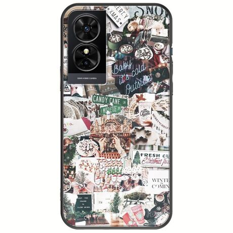 Baby Its Cold Outside TCL 50 SE Black TPU (Μαύρη Σιλικόνη)