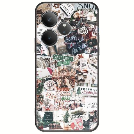 Baby Its Cold Outside Realme GT 6 5G Black TPU (Μαύρη Σιλικόνη)